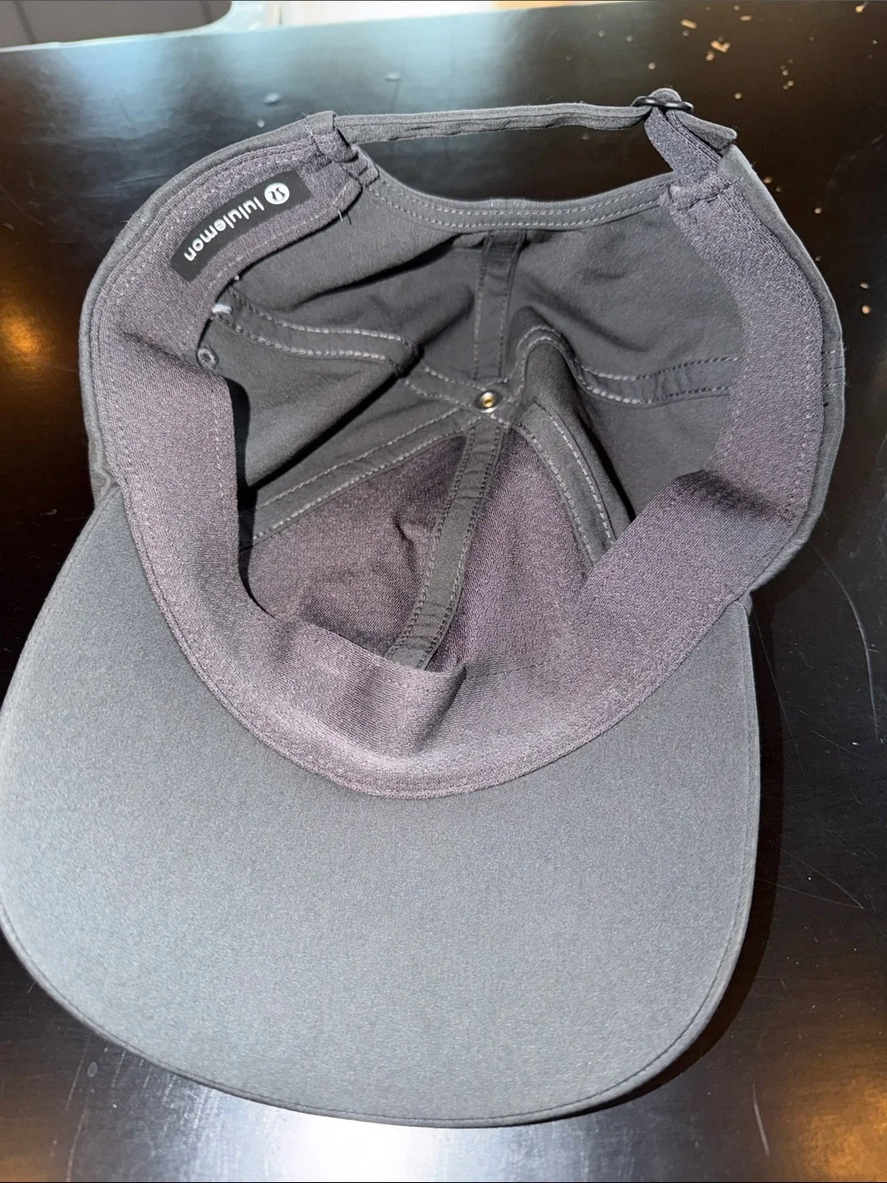 Lululemon Gray Logo Baseball Cap OSFA adjustable